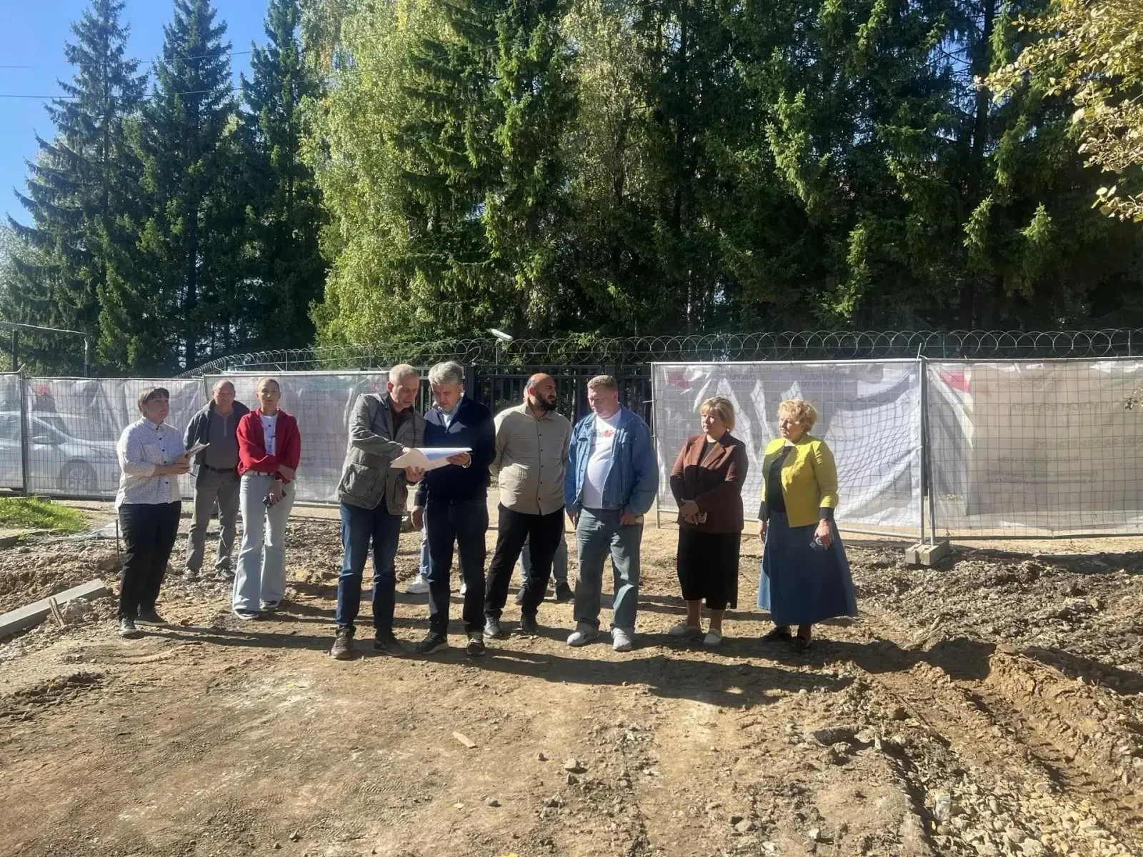 В городском округе Клин в посёлке Нарынка перед клубом «Союз» будет новое и современное пространство.