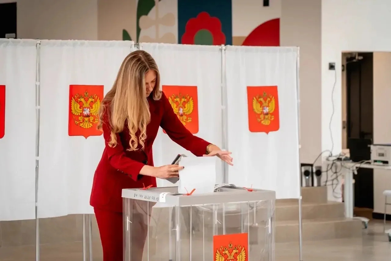 Заместитель Главы г.о. Клин Валерия Пекина приняла участие в выборах.