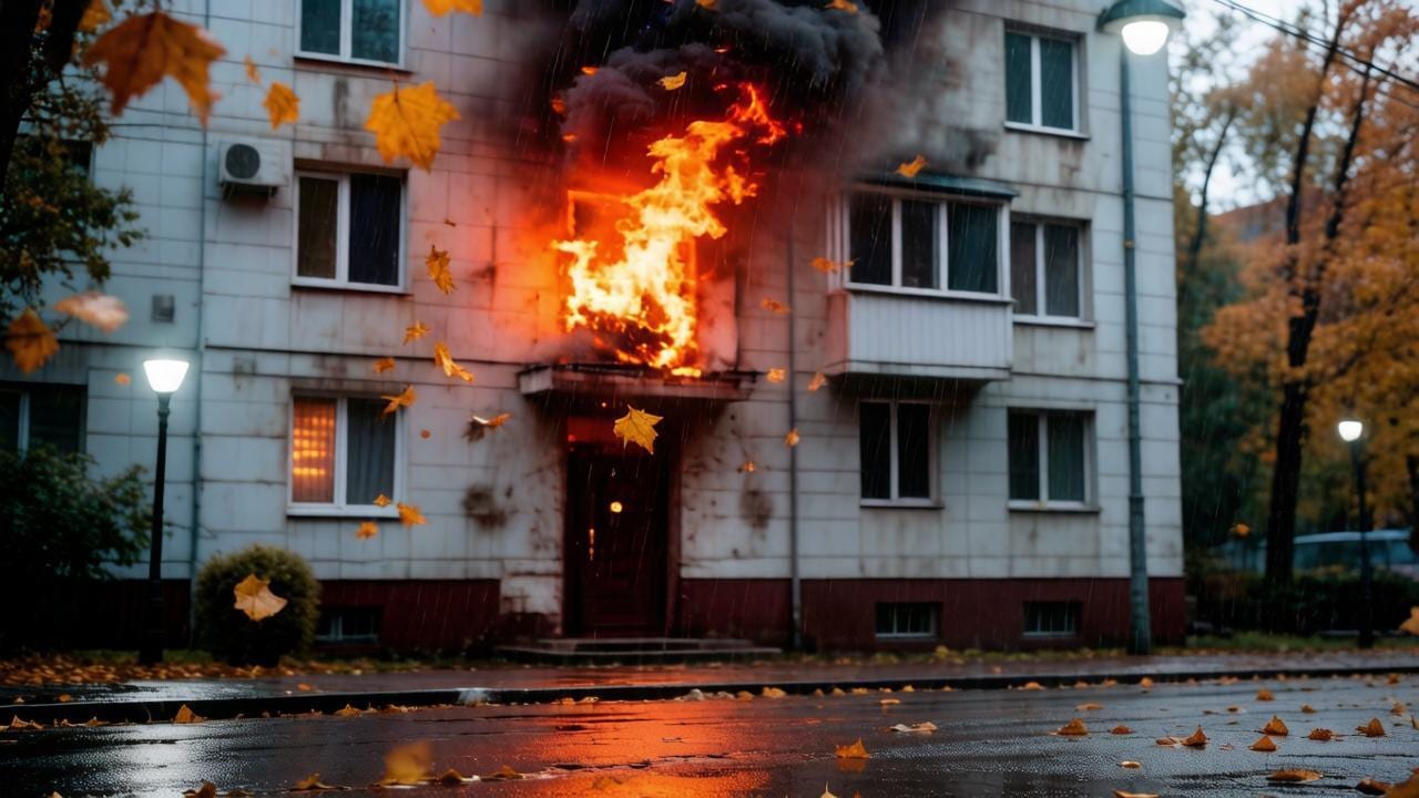 Пожары осенью: статистика Системы‑112 МО и главные причины возгораний
