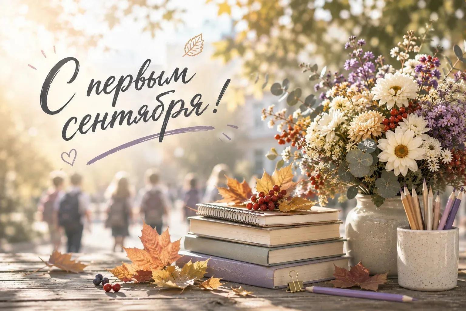 Поздравляем с Днём знаний и началом нового учебного года!